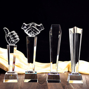 Trophée et médailles de balle de golf en verre personnalisé, souvenir de sport personnalisé, trophée de golf en cristal extra large, quantité minimale de commande - Product Image 5