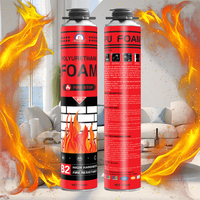 Mousse d'étanchéité en polyuréthane (PU) ignifuge, mousse expansive ignifuge pour la suppression d'incendie dans les conduites et les goulottes de câbles