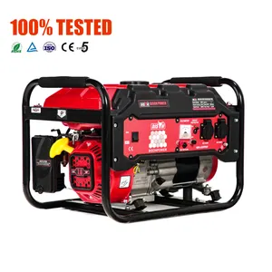 Bison çin 110V 170F 7Hp 3Kw 3Kva yüksek verimli benzinli jeneratör ile yüksek kalite özel