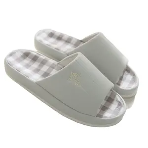 New style Korea style home indoor massage slippers cotton fabric upper home spring slipper