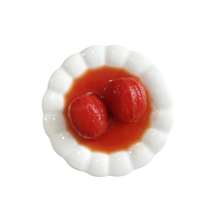 Tomates Entières Pelées de Haute Qualité, Alimentation en Conserve, OEM ODM Marque Privée, Plusieurs Tailles 400g 800g 2.5kg, Norme d'Exportation