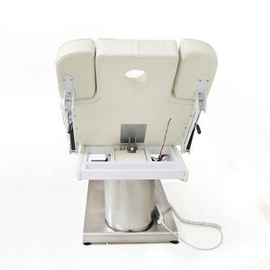 豪华4电机不锈钢底座加热电疗美容院床水疗面部按摩床 - Product Image 3