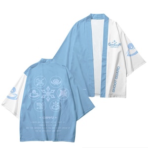 Nueva Camiseta de Genshin Impact <span class=keywords><strong>2022</strong></span>, Kimono Harajuku, Abrigo, Capa Tejida con Plumas, Cárdigan - Product Image 5