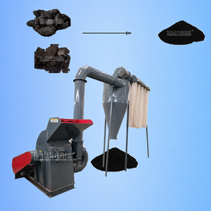 Ligne complète de machines à briquettes de charbon de bois, incluant extrudeuse, mélangeur et broyeur - Product Image 2