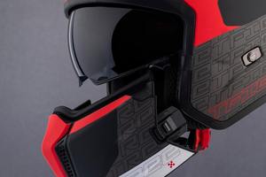 Casco de Motocicleta Modular Integral MT, ABS, con Cierre Rápido, Homologado por DOT y ECE, para Motocross - Product Image 3