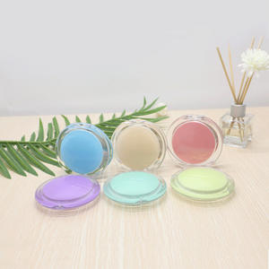 2025 gros miroir cosmétique poche bleu miroir de poche logo personnalisé miroirs de maquillage - Product Image 3