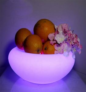 Оптовая продажа, хорошее качество, ночная вечеринка, клуб, заказной логотип, контейнер для пива, винный пластиковый прозрачный холодильник, светодиодное ведро для льда - Product Image 3