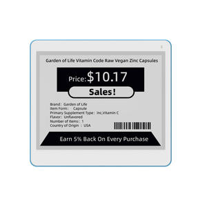 Etiqueta Electrónica de Precio MinewTag de 4.2 Pulgadas, 2 Colores, -25°C Baja Temperatura, Pantalla Digital E-Paper, Plástico ABS, Certificación CE, para Almacenamiento - Product Image 2