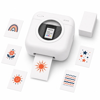 Imprimante photo thermique portable AIYIN C2 4-en-1 mini 2 pouces avec papier transfert thermique en stock pour projets DIY personnalisés