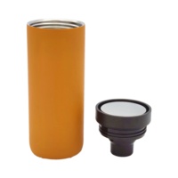 Bouteille d'eau isotherme en acier inoxydable à double paroi de 16 oz avec couvercle à bec verseur, idéale pour les cadeaux promotionnels