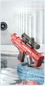 Pistola de agua de verano para niños adultos, juguetes para niños, juegos de deportes acuáticos, pistola de agua de plástico, piscina al aire libre de verano 2024 - Product Image 2