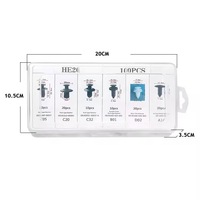 Offre Spéciale automobile 100 pièces Clips Auto voiture Clips plastique attaches Kit combinaison ensemble