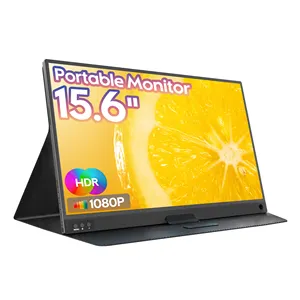 Hot Sell 15.6 inch 1920*1080P With Type-C USB HDMI Portable tv monitor triple portable monitor for laptop