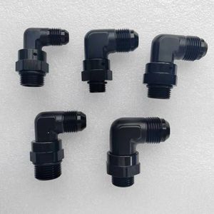 أسود 90 درجة AN6 AN8 AN10 AN12 بانجو خرطوم مطاطي نهاية مع أورب بانجو الذكور الترباس - Product Image 3