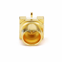Conector Coaxial RF GPO SMP de Ángulo Recto para Montaje SMT en PCB