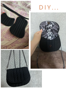 도매 뜨개질 공예 플라스틱 캔버스 크로스 스티치 큰 메쉬 플라스틱 캔버스 시트 자수 프로젝트 가방 - Product Image 5