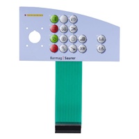 Panel Tombol Overlay Grafis Keyboard Membran Saklar Membran Keyboard