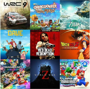 Tarjetas de Juego para Nintendo Switch, Cartuchos Digitales, Cuentas de Juego Compartidas, Hollow Knight Silksong, Super Mario Party, Mario, Solo 9.9 - Product Image 3