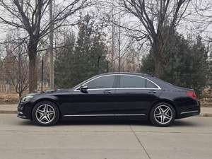 Mercedes-Benz 2018 Model S 320 L Седан, левый руль, темный кожаный салон, панорамный люк, подержанный автомобиль - Product Image 3