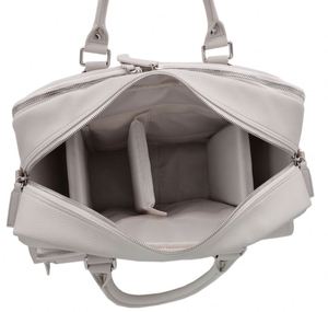 Sac à bandoulière pour appareil photo en nylon sur mesure, grande capacité, imperméable, fabriqué par une usine BSCI. - Product Image 5