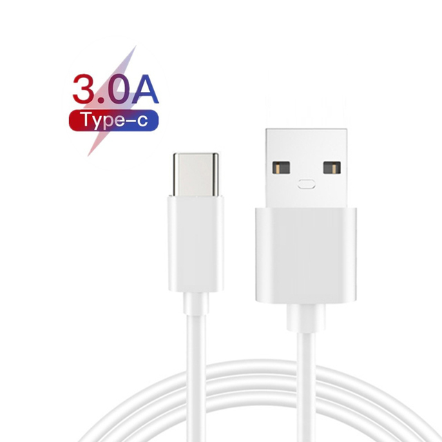 3A USB Type C Cable Fast Charging Type-C Charger Data Cable for Samsung, USB Charger Mobile Phone Cable Cord