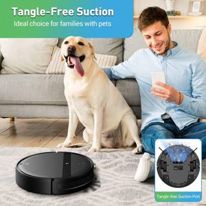 G20 Robotic Vacuum Cleaner 300mm With Sweeping Suction Mopping Automatic Recharging Black - Product Image 4