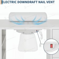 Table de Manucure et Chaise de Luxe pour Salon de Beauté avec Collecteur de Poussière et Tiroirs Multiples – Poste de Manucure Professionnel