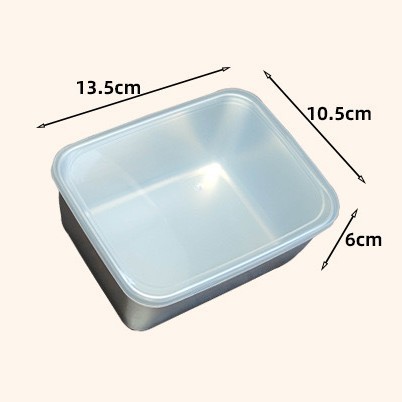 201# with lid 13.5*10.5*6 [small size flavor box 600ml]]