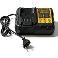 Chargeur de batterie DCB1104 pour batteries de la série DCB 10,8V-20V (plastique + métal)