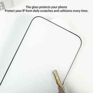 Protection d'écran HD pour iPhone 16 17 Pro Max, micro-gravure 3D, antistatique, pour iPhone 15 Pro Max, <span class=keywords><strong>film</strong></span> en verre trempé - Product Image 5