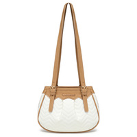 Sacs de Luxe 2026 pour Femmes – Sac à Main de Marque Célèbre en PU, Sacs Élégants et Tendance avec Fermeture Éclair, Sacs Bandoulière Quotidiens Blancs Unis pour Dames