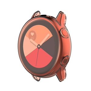 Coque de protection d'écran à couverture complète pour <span class=keywords><strong>Samsung</strong></span> <span class=keywords><strong>Galaxy</strong></span> <span class=keywords><strong>Watch</strong></span> <span class=keywords><strong>Active</strong></span> <span class=keywords><strong>R500</strong></span> Soft Clear TPU Protective Case - Product Image 6
