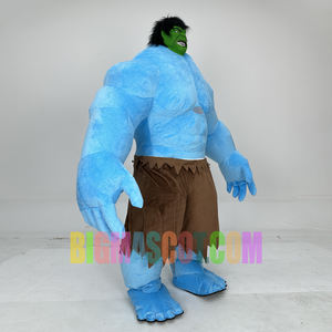 Disfraz de Mascota Inflable de <span class=keywords><strong>Hulk</strong></span> Personalizado, Disfraz de Monstruo Azul para Adultos, para Fiestas de Halloween - Product Image 3