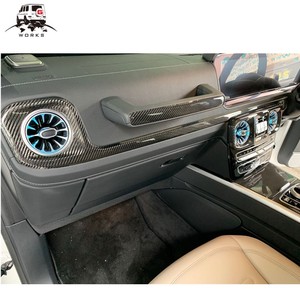 Cubierta de Consola Central W464, Piezas Interiores de Carbono, Clase G W464, Molduras de Carbono para el Tablero, Lado del Conductor Derecho W463A - Product Image 5