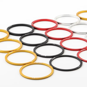 MUQZI <span class=keywords><strong>Cassette</strong></span> de vélo de route VTT rondelle de pédalier 1.5/2/2.5/3mm entretoise de pédalier composant de vélo - Product Image 6