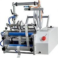 Machine d'étiquetage semi-automatique pour bouteilles rondes, étiqueteuse de bureau pour petites bouteilles, bocaux et canettes, idéale pour les petites entreprises