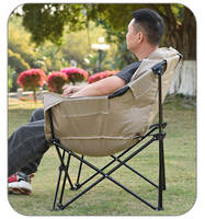Fauteuil lune multifonctionnel d'extérieur, fauteuil pliant portable, chambre à coucher, salon