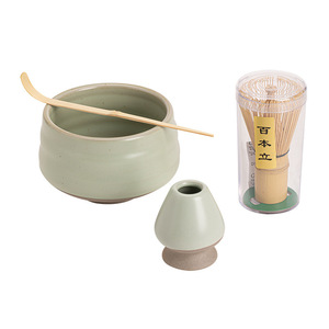Service à thé Matcha en porcelaine écologique Japandi avec design Dynastie Song Hundred Operas, outils de cérémonie du thé - Product Image 5