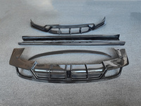 Kit de carrosserie de modification pour 9Y0 Coupé 2018-2021 en fibre de carbone de haute qualité : pare-chocs avant, diffuseur arrière, jupes latérales