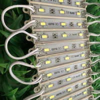 Module Led étanche 12V SMD 5730 3 LED époxy 0.6w lumière 75*12mm