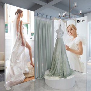 Caja de luz de aluminio, soporte de tela LED retroiluminado de dos caras plegable portátil para fotografía, venta al por menor y exhibiciones de ferias comerciales - Product Image 3