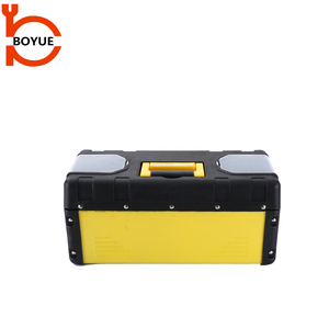 17 ''màu vàng nhựa an toàn khóa tagout hộp công cụ với Key Loto khóa hộp công cụ cho ổ khóa an toàn - Product Image 6