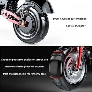 New Foldable Two-Wheel 21AH Lithium Battery 500W Brushless Motor Waterproof 150kg Load <b>Smart</b> Scooter - Product Image 2
