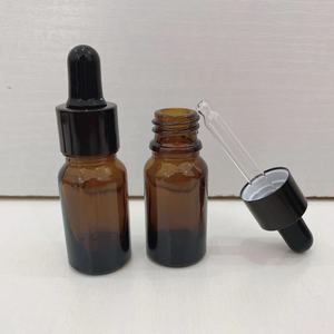 Envase Cosmético de Vidrio de Lujo, Botella de Vidrio Ámbar con Gotero para Suero Facial - Product Image 4