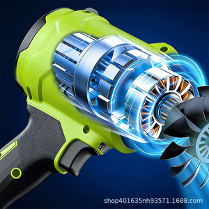 Soplador Inalámbrico ZY de 21V con Motor sin Escobillas, Soplador de Bajo Ruido con Función de Succión - Product Image 4