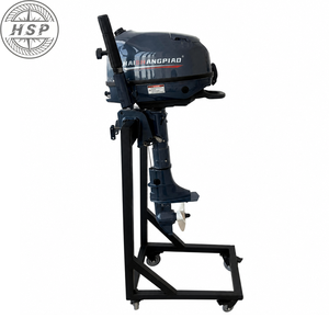 Langlebiger OEM HSP Marine Aluminium-Legierung Lenkhebel-Steuerung Benzin Manueller Start 2-Zylinder Bootsmotor 2-Takt 6PS Außenbordmotoren - Product Image 6