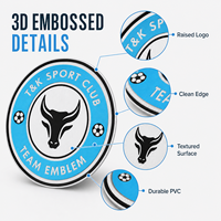 Fabricant professionnel sur mesure de patchs 3D en PVC écologiques, logo personnalisé pour casquettes de sport, vêtements, badges