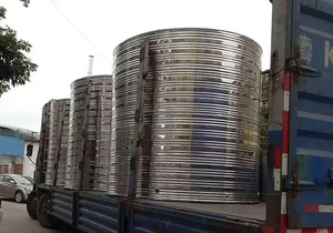 Serbatoio d'Acqua a Doppio Strato in Acciaio Inox con Isolamento e Garanzia di 1 Anno per Conservazione Vino e Acqua - Product Image 6