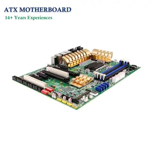 Bir anakart ATX anakartta 6xUSB3.0 7xUSB2.0 3 set 2x5 pin ve USB arayüzü ile bir makine ATX anakartına dokunun