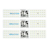 Rocketech 50W 220V 3000K 4000K 5000K 6000K DOB LED PCB Board Lampadaire LED Lumière DOB AC LED Module